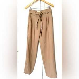 Anthropologie Maeve Paper Bag Straight Pants Size US 00